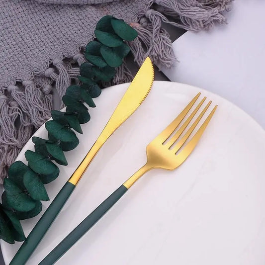 Mirror Steel Dinnerware Set - Decorstly