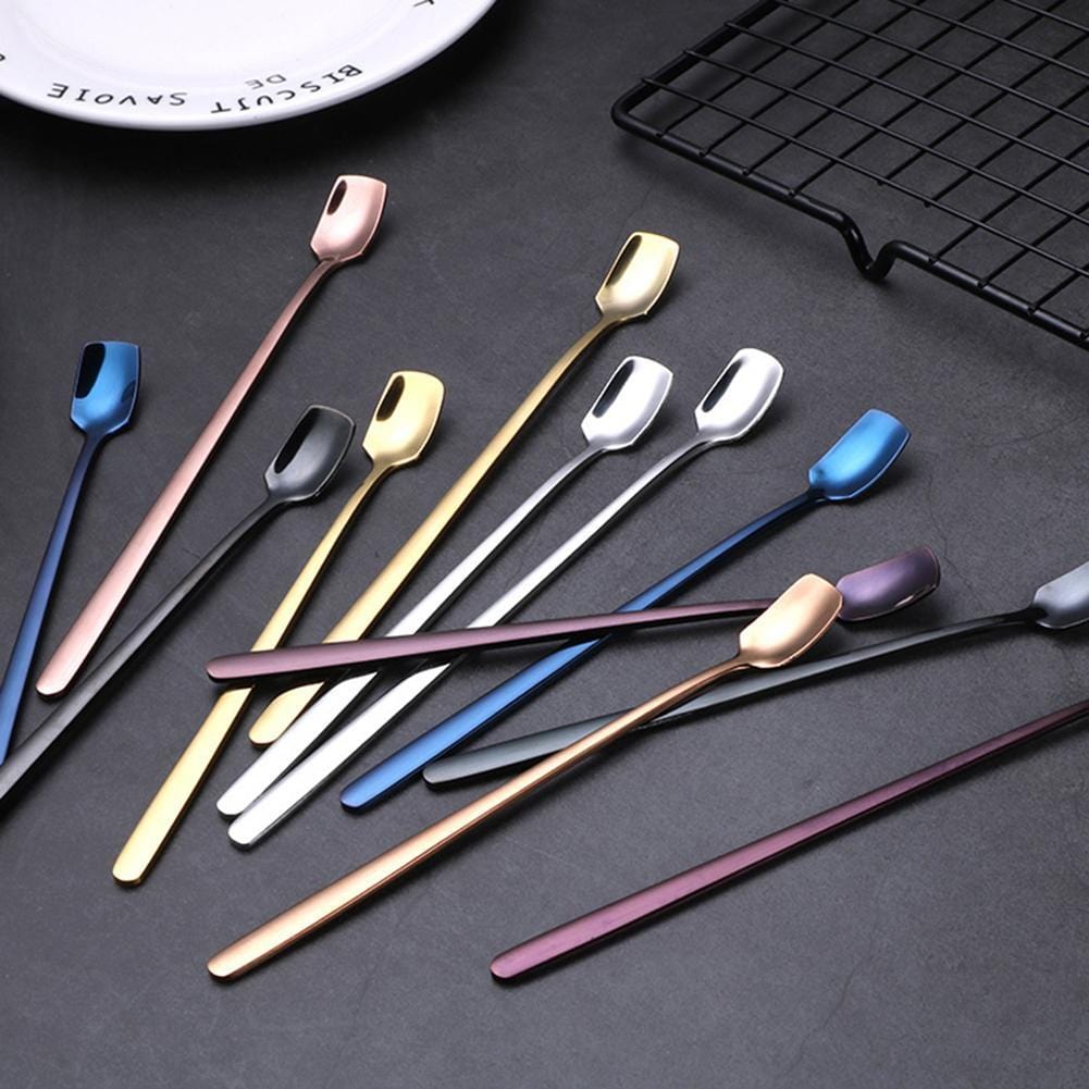 long handled teaspoons