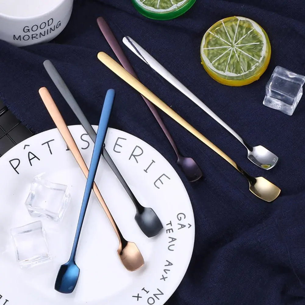 long handled teaspoons