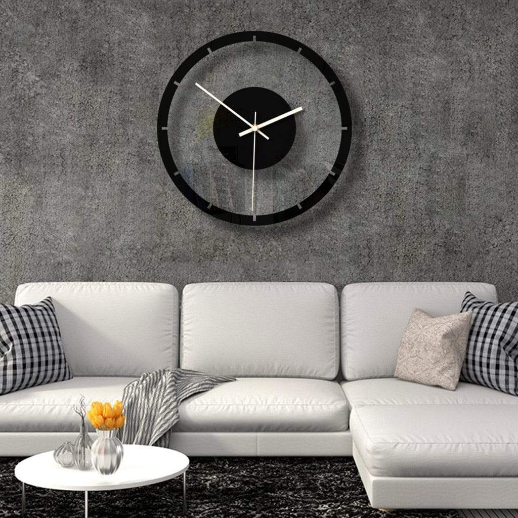 alt image 5 for Minimalist Black Wall Clock