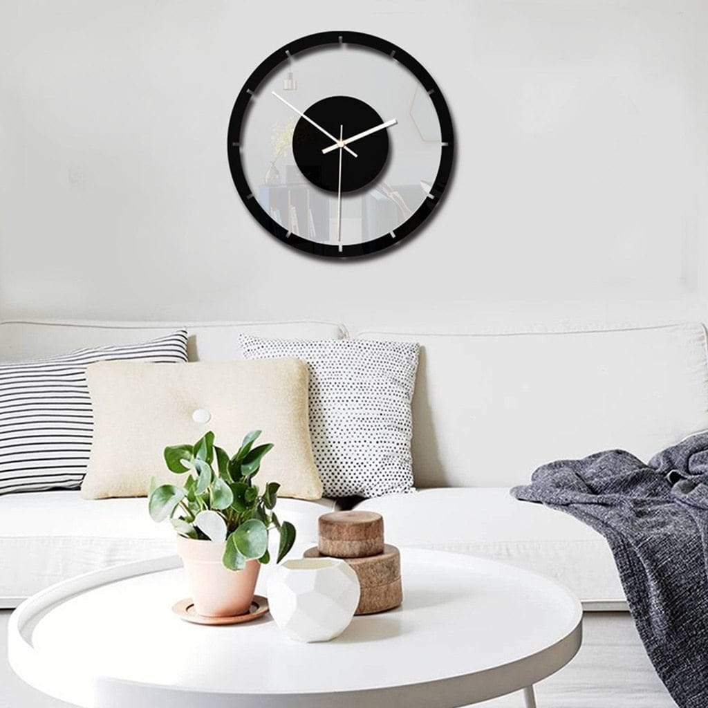 alt image 6 for Minimalist Black Wall Clock