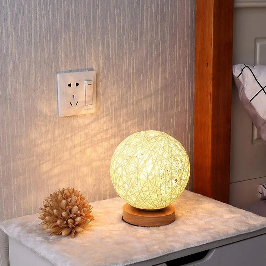 Knit Moon Lamp