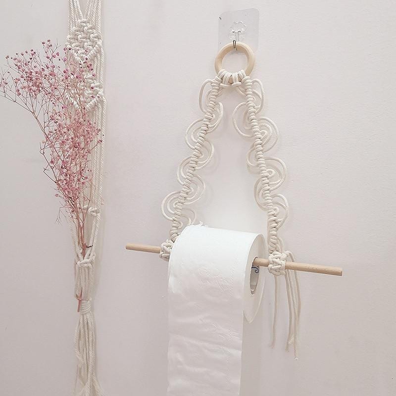 Nordic Wall Hanging Toilet Paper Holder