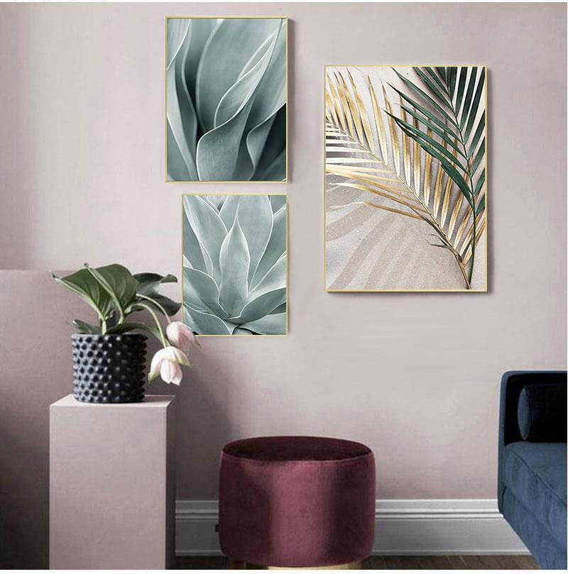 Palm Leaves Canvas