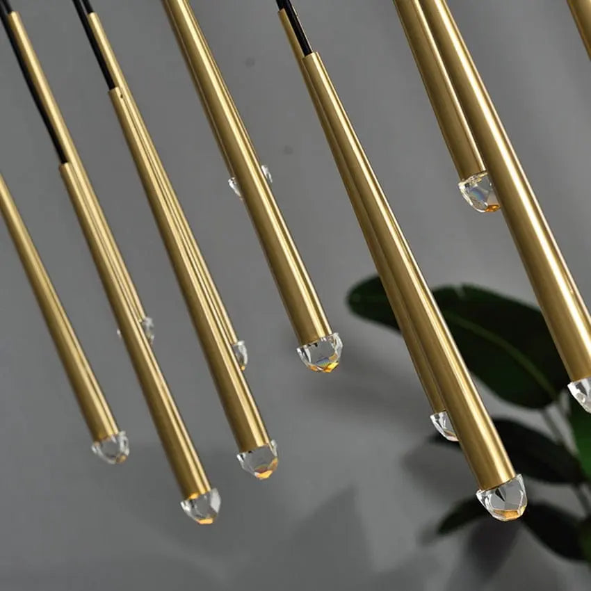 Alt image 4 for Brass Cone Pendant Light