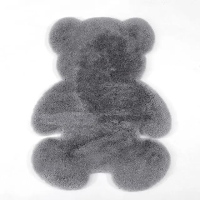 black bear rug