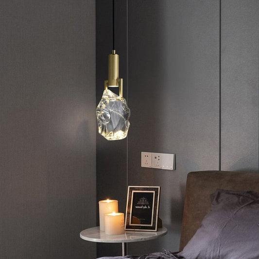 crystal ceiling light