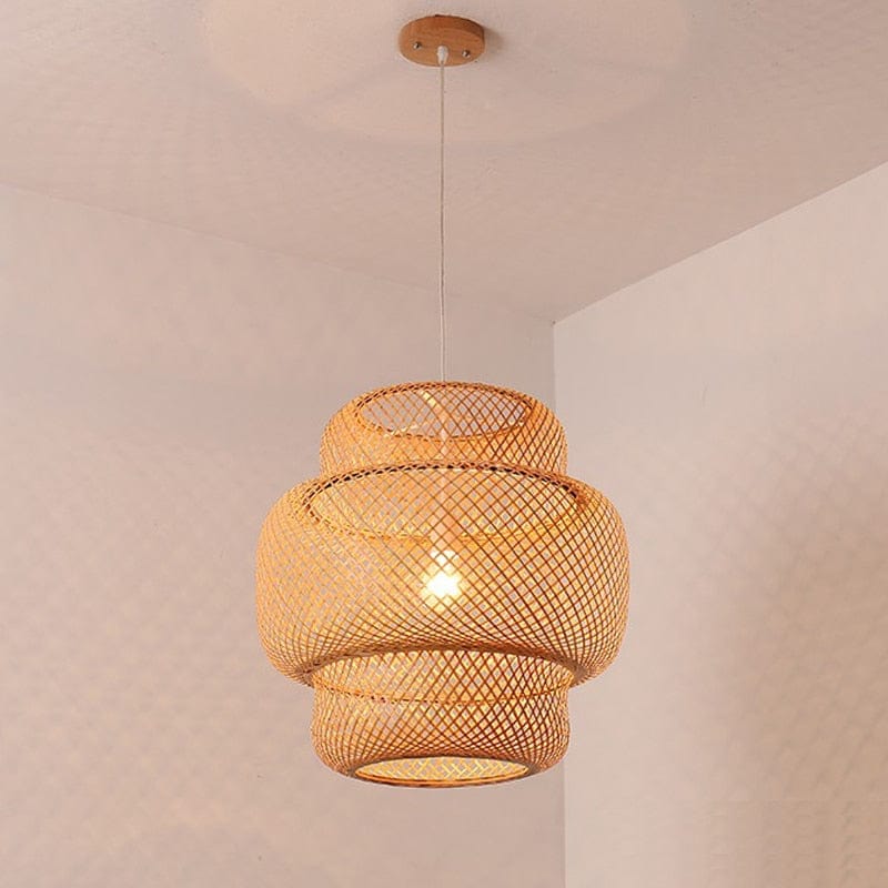 bamboo chandelier