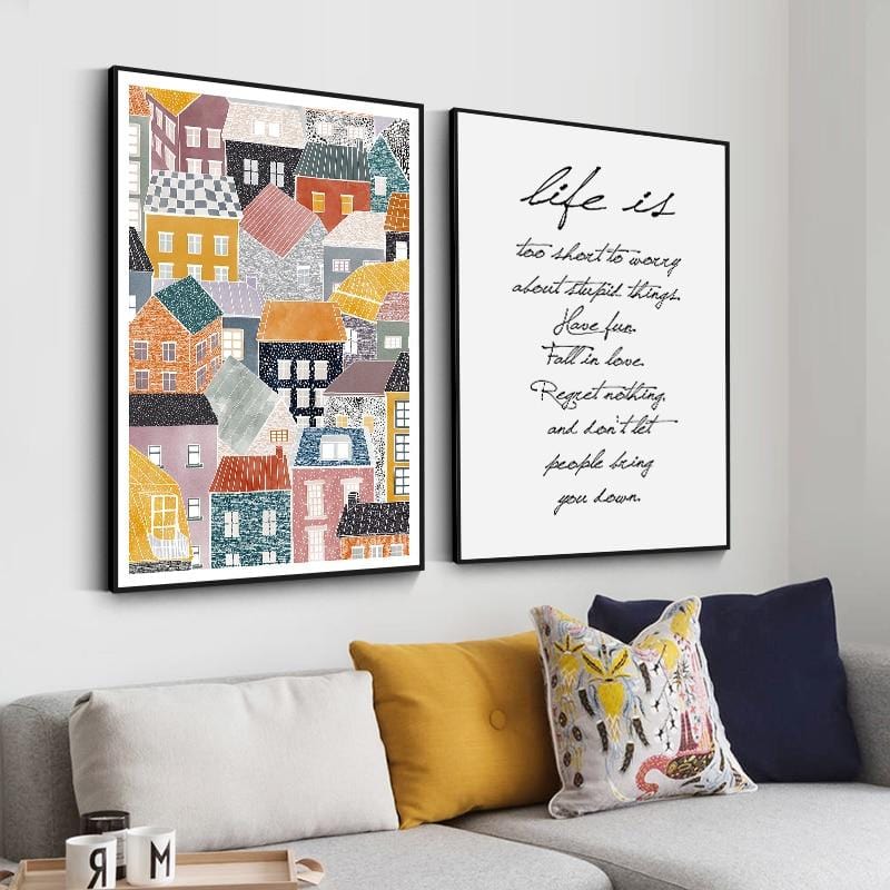 Colorful Canvas Wall Art