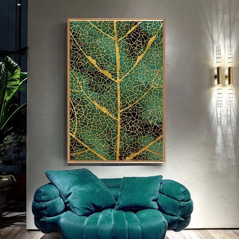 Golden Emerald Green Marble