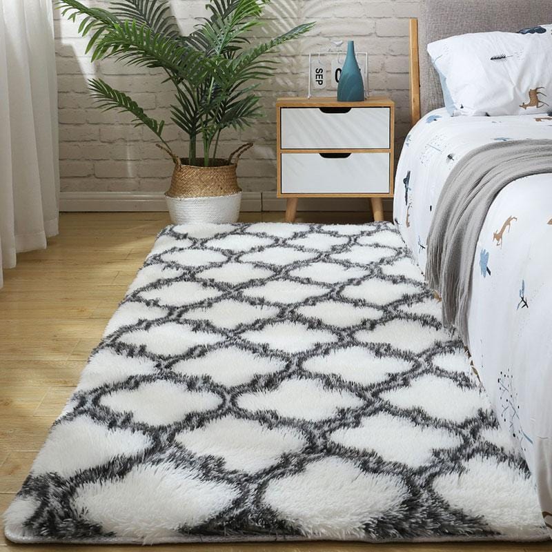 alt image 1 for Fluffy Tie Dye Rug