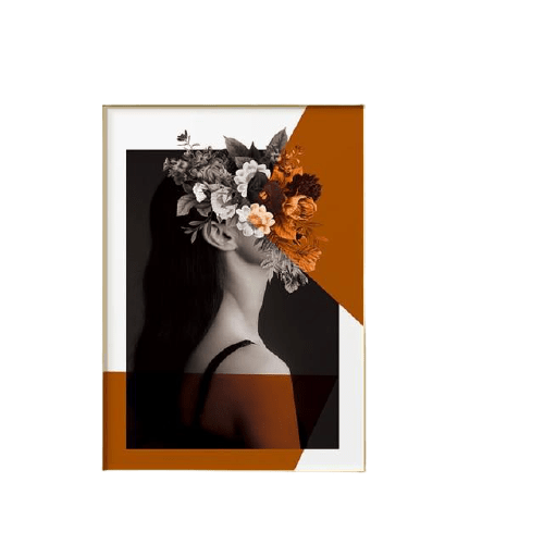 Flowers Woman Canvas