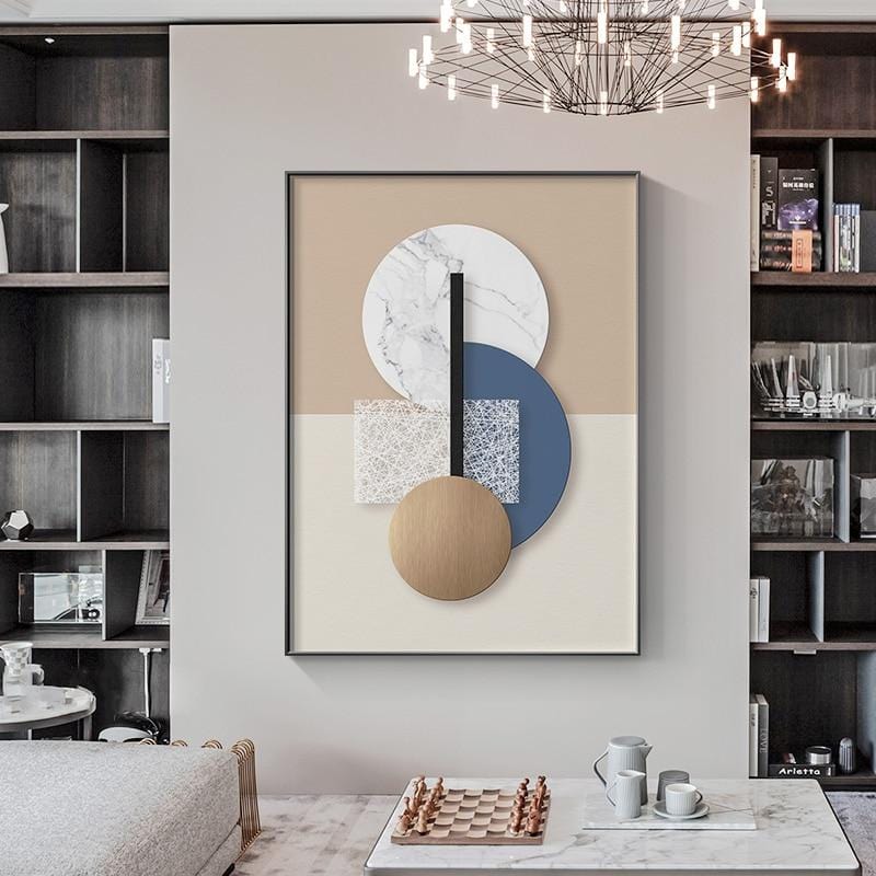 Geometric Canvas Art