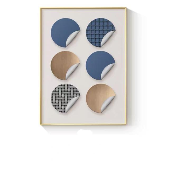 Geometric Canvas Art