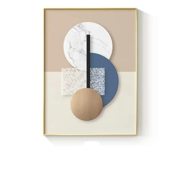 Geometric Canvas Art