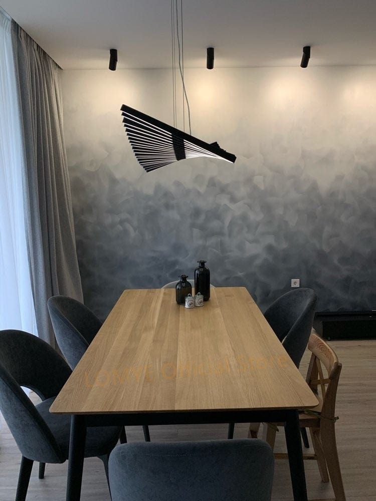 long chandelier for dining room