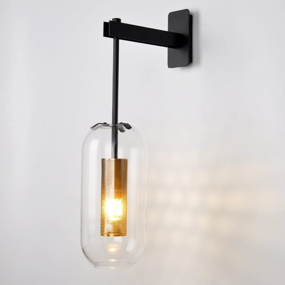 black bronze wall sconce decor