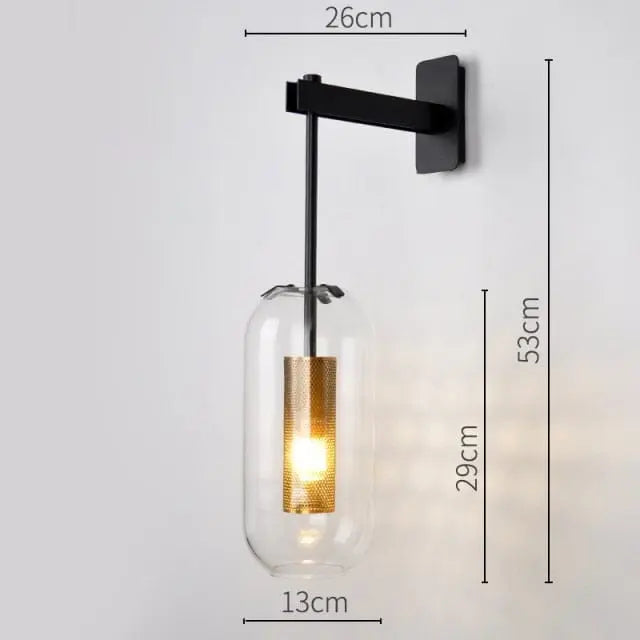 black bronze wall sconce dimensions