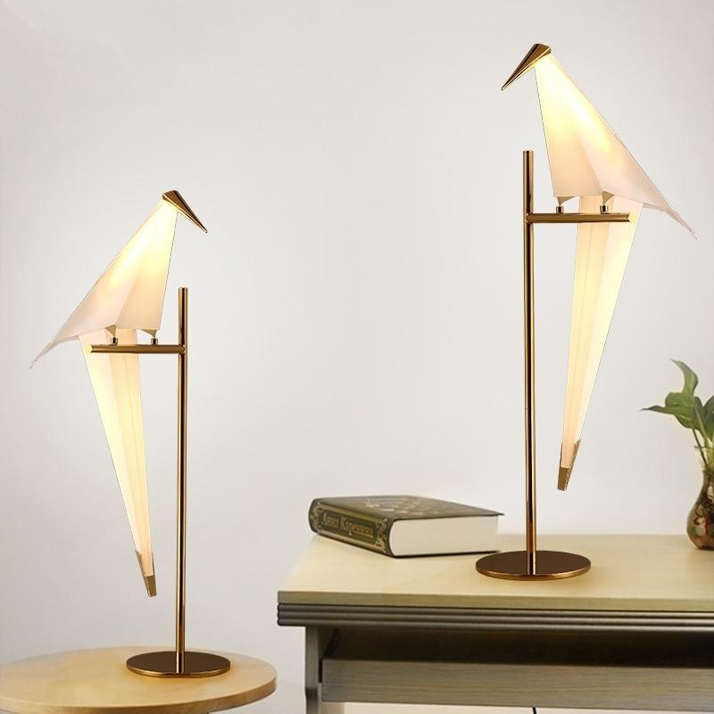 bird table lamp
