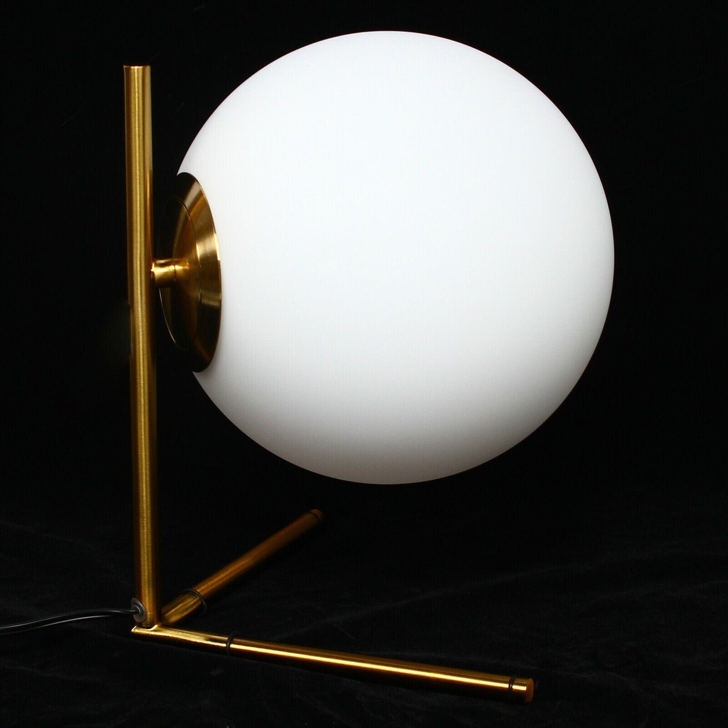 glass ball table lamp
