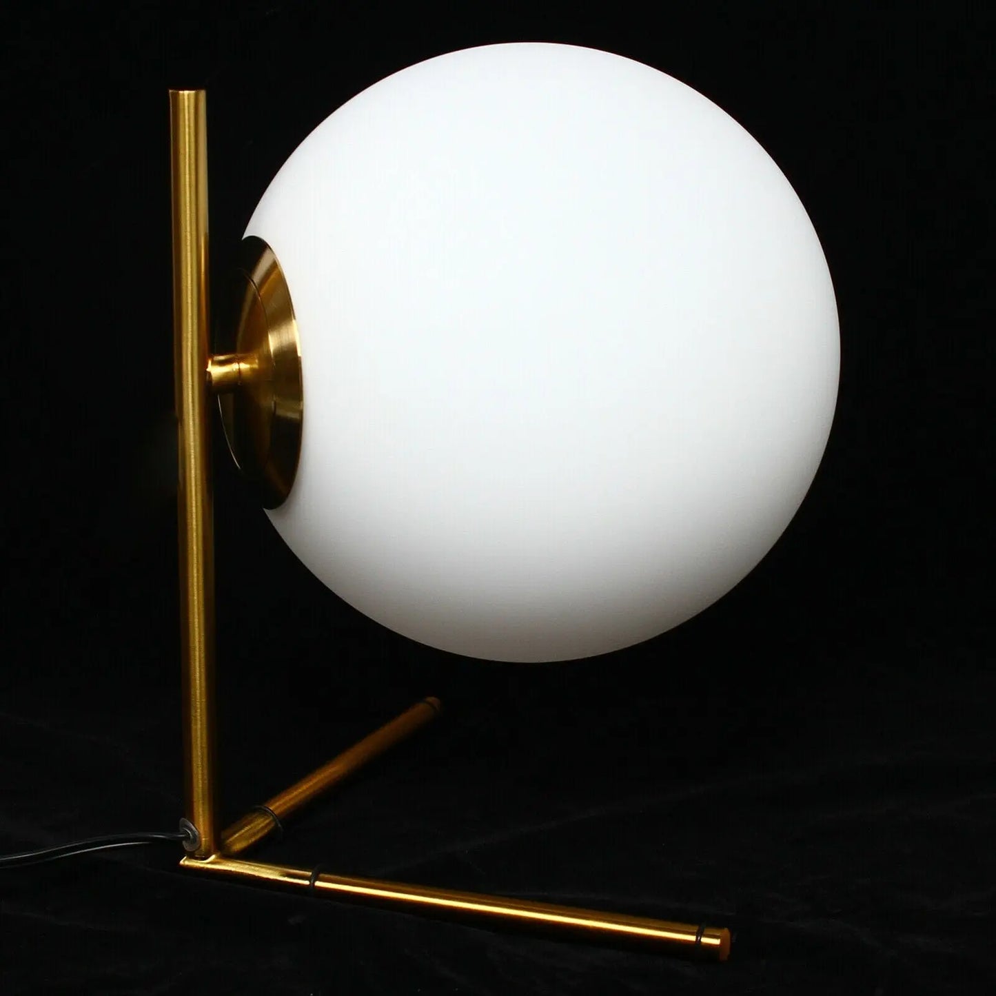 glass ball table lamp