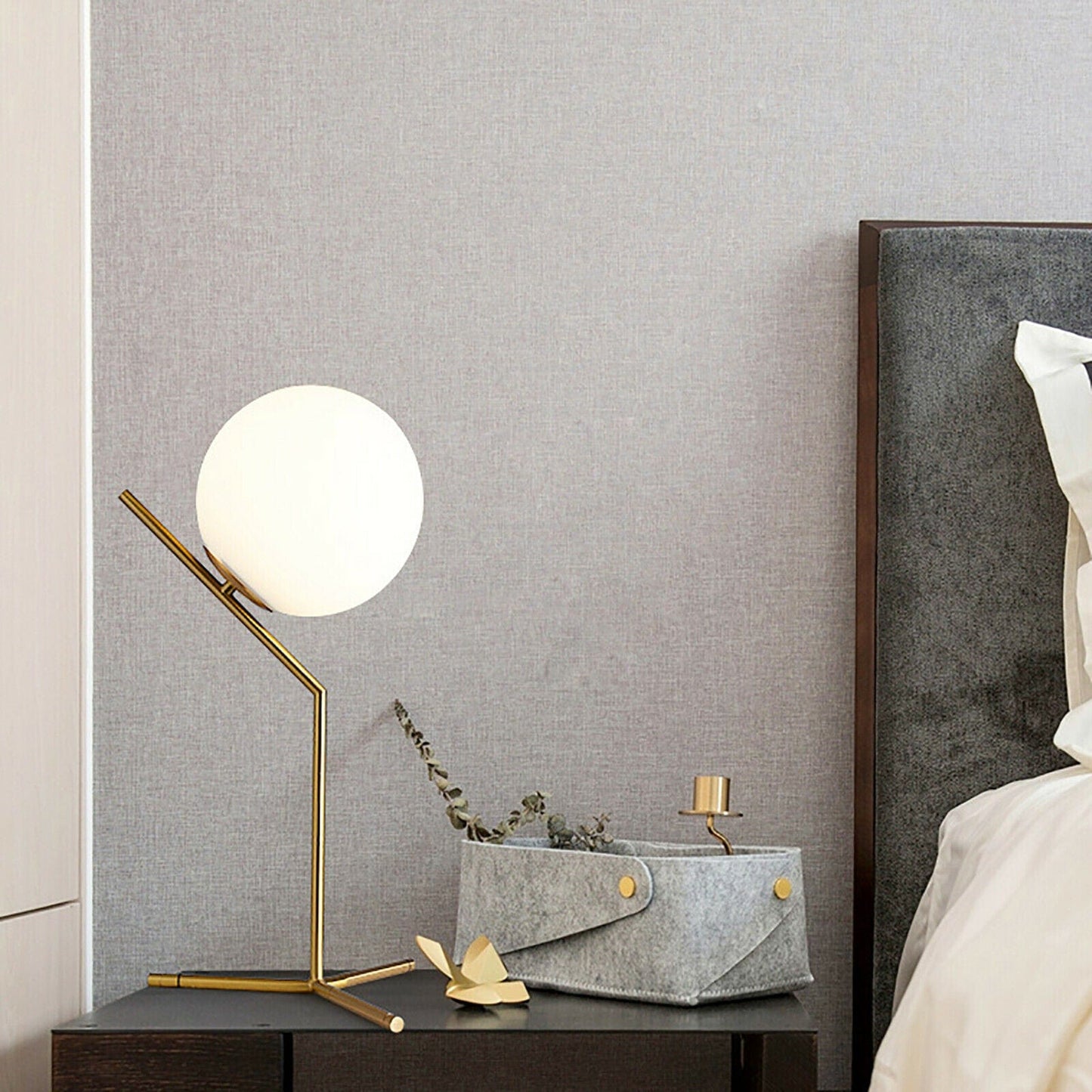 glass ball lamp base