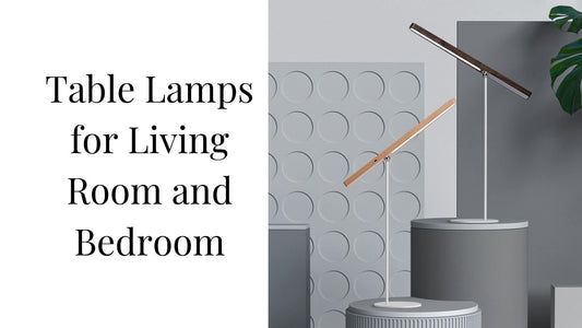 Table Lamps for Living Room and Bedroom