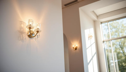 Crystal Wall Sconces: Elegant Lighting for Any Room