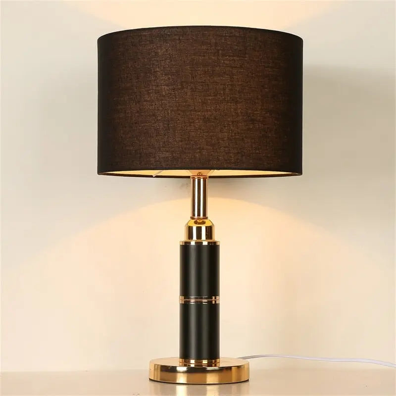 black carlo table lamp