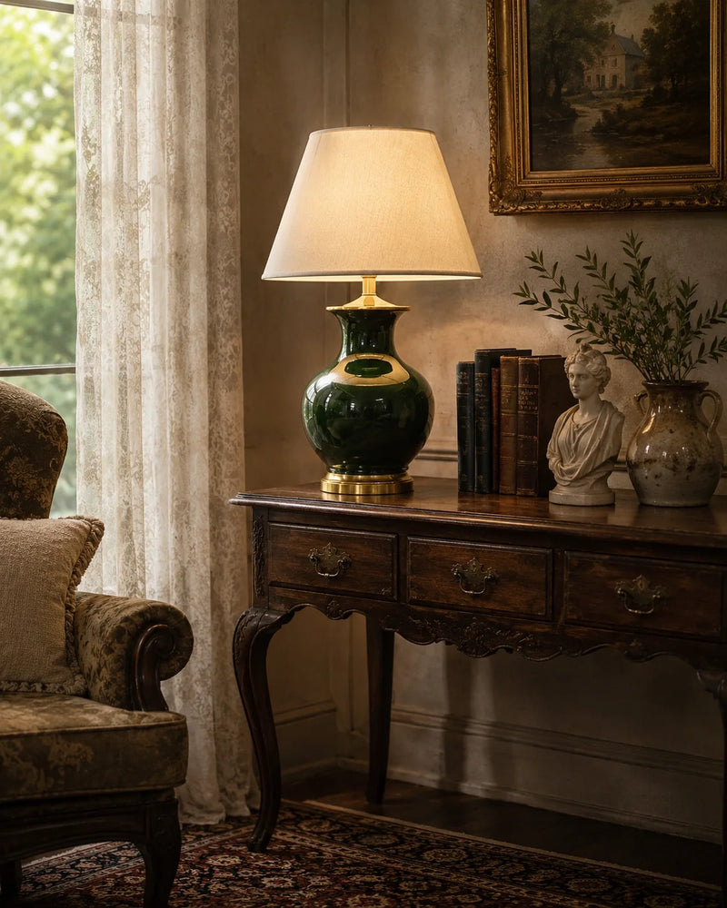 black carlo table lamp