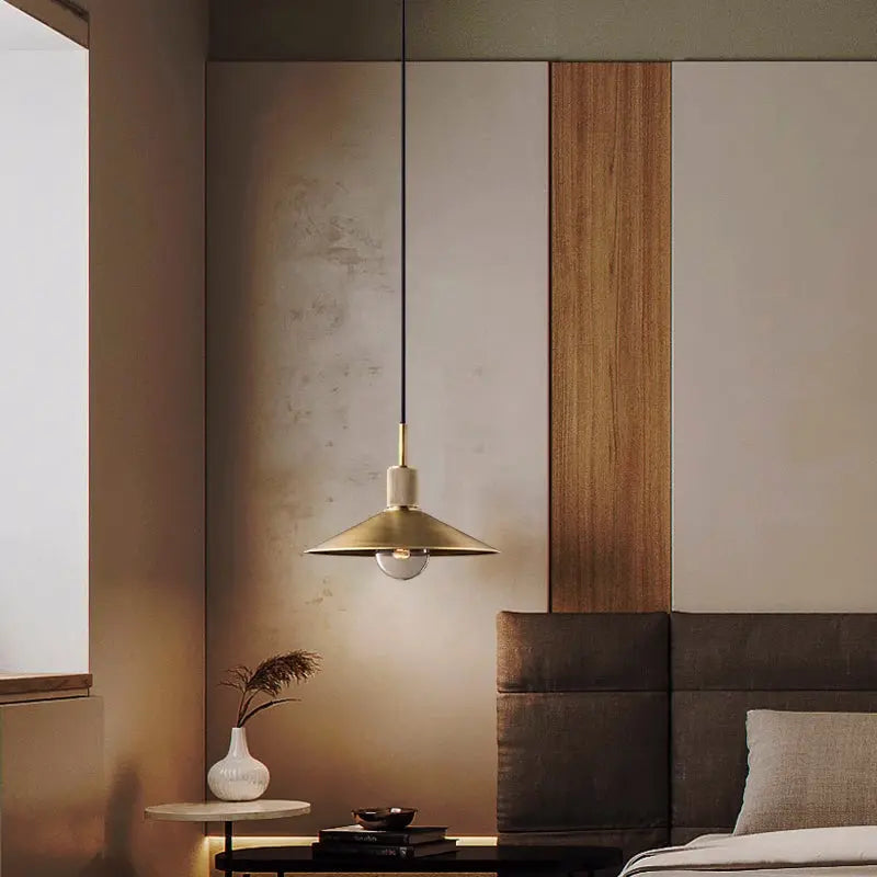 rustic copper pendant lamp