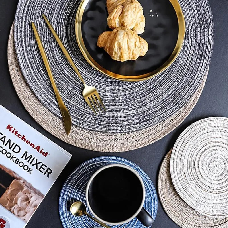 Coaster Pad Placemat For Tableware Dinnerware