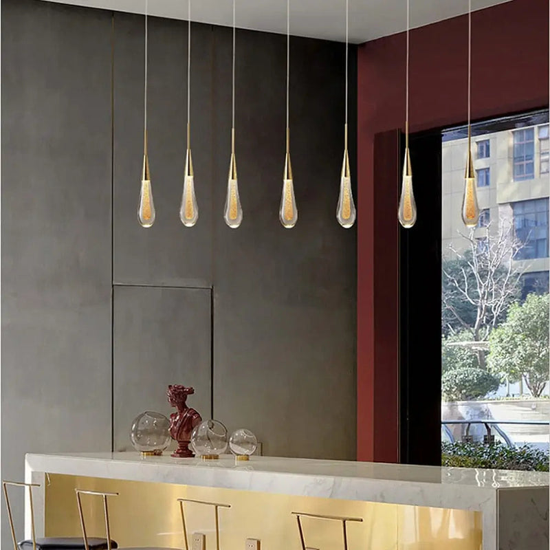 luxury pendant lights for kitchen island