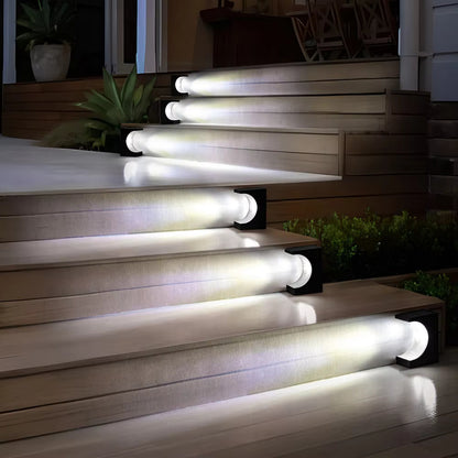 10PCS Outdoor Solar Step Lights