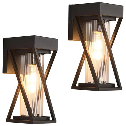 American Black Outdoor Wall Sconce