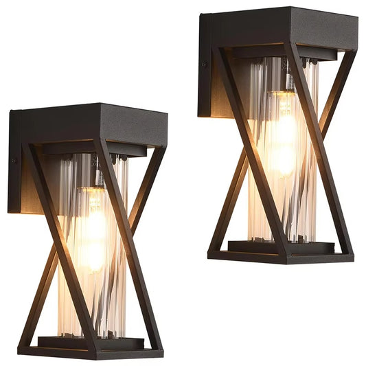 American Black Outdoor Wall Sconce