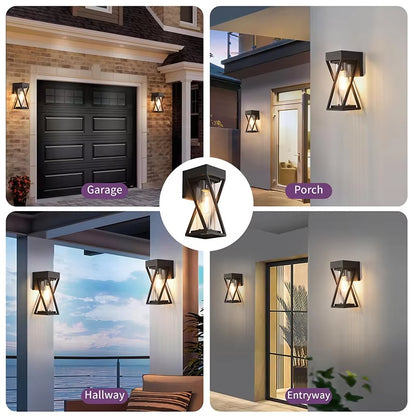 American Black Outdoor Wall Sconce