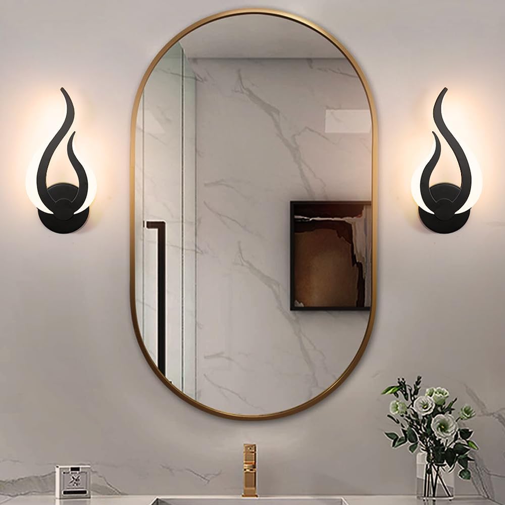Flame Shape Wall Sconce