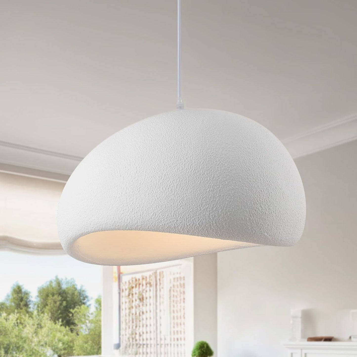 Wabi Sabi Mushroom Pendant Light