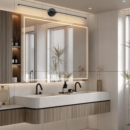 Minimalist Long Linear Rod Wall Sconces Set