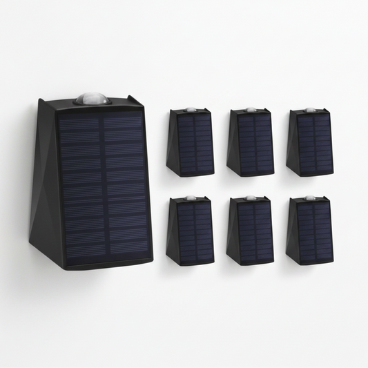 8 Outdoor Solar Wall Lights 1