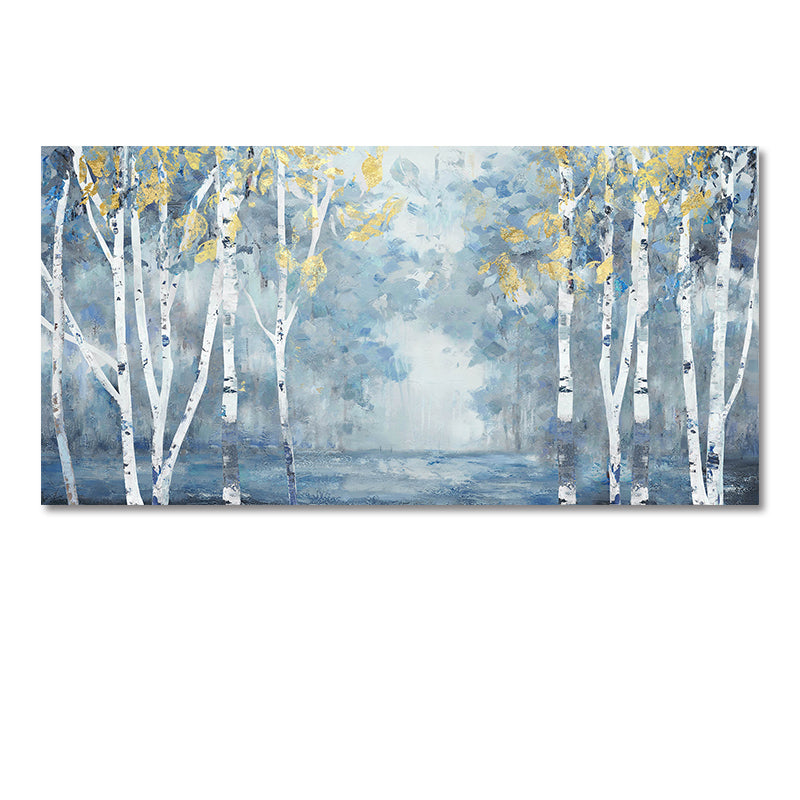 Abstract Forest Wall Art Poster