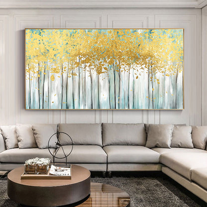 Abstract Forest Wall Art Poster