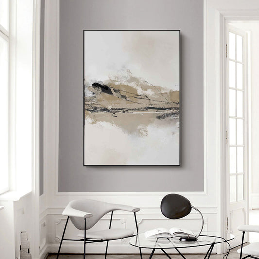 Abstract Mountain Lake Wall Art