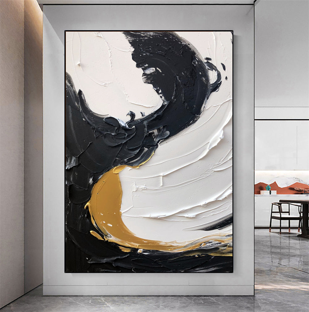 Abstract Wave Aesthetic Wall Art