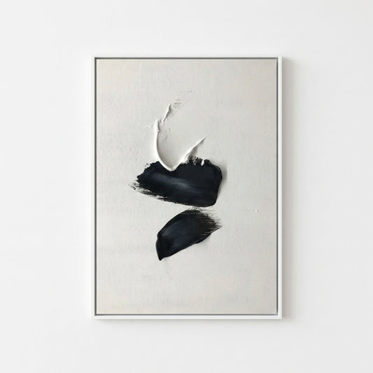 Abstract Wave Aesthetic Canvas Art