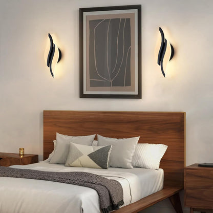 Acrylic Flame Wall Lamp