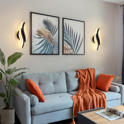 Acrylic Flame Wall Lamp