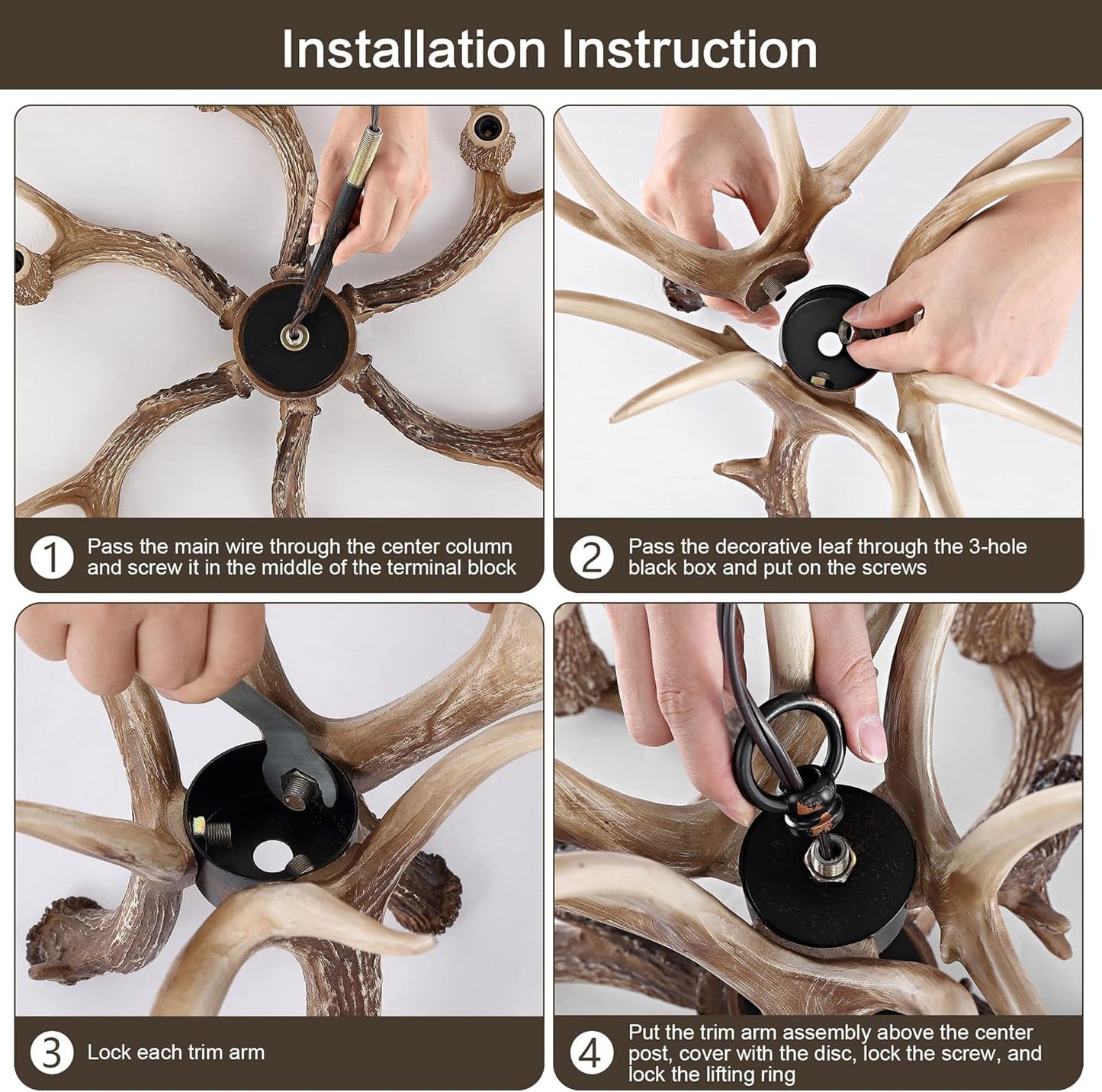Antler Chandelier