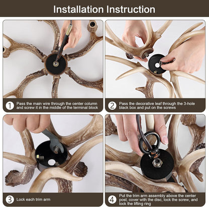 Antler Chandelier